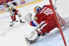 Российские хоккеисты обыграли белорусов в матче Кубка Первого канала
